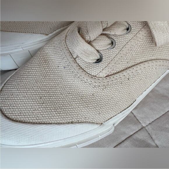 Good News Oatmeal Canvas Opal Core Chunky Sneakers - EU 40 US Women 9 US Men 7 - Picture 10 of 13